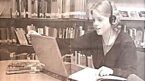 Artikel fra Fyns Amts Avis ang. Ordblindhed - Den talende computer - af Randi Hedelund Jeppesen