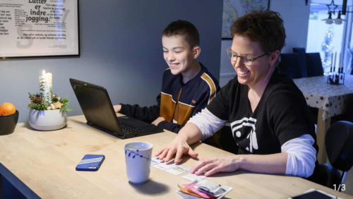 Artikel fra Fyns Amts Avis ang. Ordblindhed - Jeg kan ikke læse eller skrive - af Randi Hedelund Jeppesen